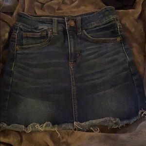 jean skirt